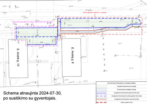 schematinė aikštelės prie PC CUP schema su nurodytu įvažiavimu ir išvažiavimu