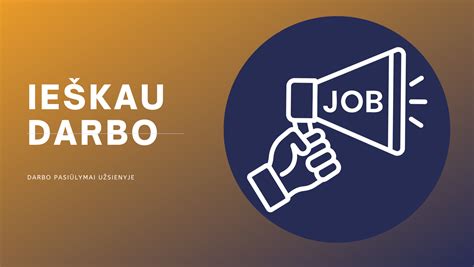 darbo pasiūlymai skirtingose srityse