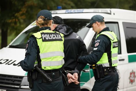 Kauno policijos daryta nuotrauka iš eismo įvykio vietos