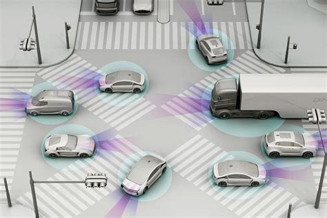 Išmanioji miesto infrastruktūra su autonominiais automobiliais