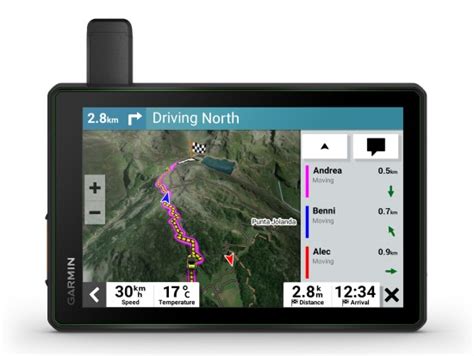 Įvairių gamintojų navigacijos prietaisų asortimentas