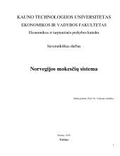 Norvegijos kelių mokesčių sistema