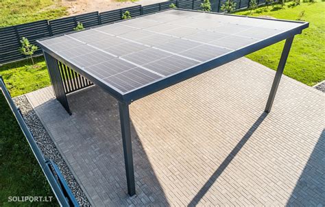 Stoginė su saulės elektrine