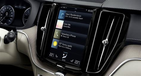 Volvo Sensus infotainment sistema