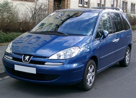 Peugeot 807 interjeras