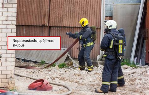 Gaisras atliekų tvarkymo įmonėje