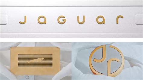 Logotipas Jaguar su užrašu 