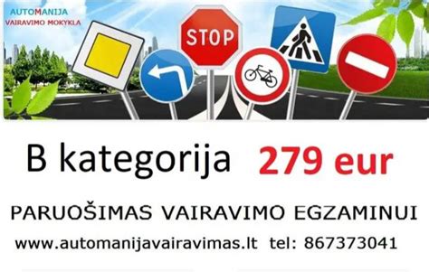 Dokumentų sąrašas vairavimo egzaminui