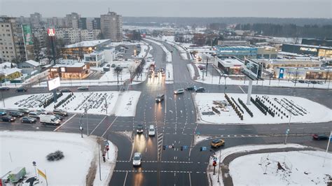 Eismo įvykis Taikos ir Savanorių prospektų sankryžoje