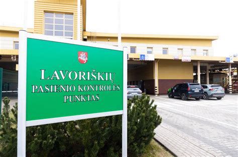 Pasienio kontrolės punktas su transporto priemonių patikrinimo įranga