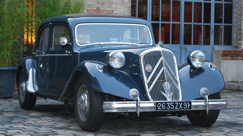 Citroën Traction Avant su vientisa kėbulo konstrukcija