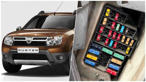 Dacia Duster variklio schema