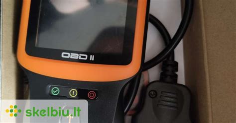 OBD-II diagnostikos prietaiso prijungimas