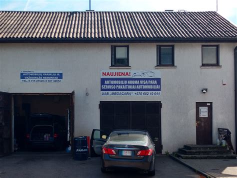 Kainodara automobilių remonto paslaugoms