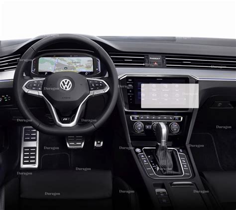 Volkswagen Passat interjeras su ekranu