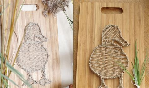 Instrukcija, kaip daryti paveikslą iš vinių ir siūlų