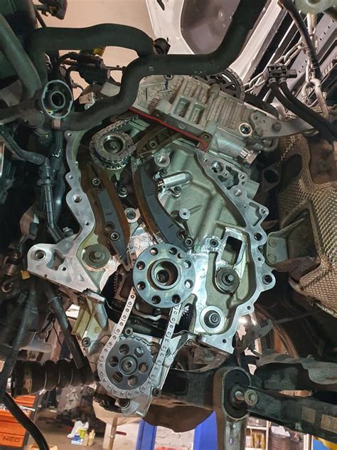 BMW N47 variklio grandinės