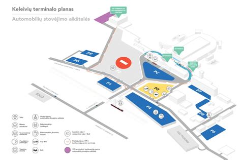 Žemėlapis, rodantis automobilių aikštelių lokacijas Molėtuose