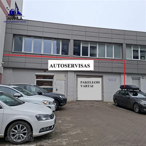 Įvairios nuomojamos patalpos autoservisui