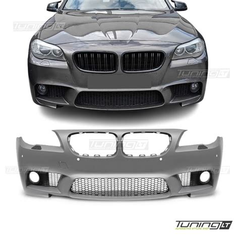 BMW F10 LCI M Paketo priekinis bamperis su 550 difuzoriumi