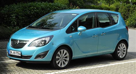 Opel Meriva B interjero funkcionalumas