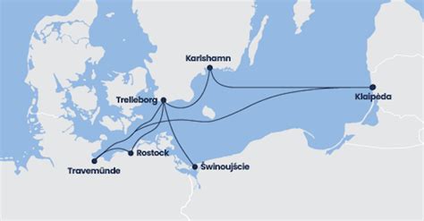 Maršrutai iš Švedijos į Lietuvą