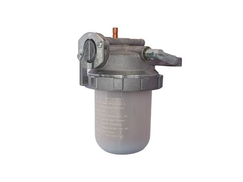 Dyzelinio kuro filtro schema su vandens separatoriumi