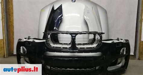 Atnaujinto BMW X3 priekinė dalis