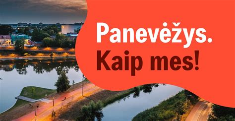 Panevėžio miesto centras su parkavimo zonomis
