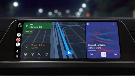 Android Auto sąsaja automobilyje
