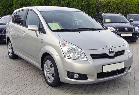 Toyota Corolla Verso interjeras