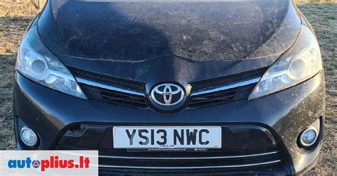Schematinis Toyota Verso 2013 variklio išdėstymas