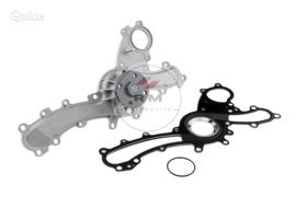 Toyota D-4D variklio vandens siurblio schema