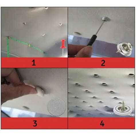 Automobilio lubų remonto komplektas su kniedėmis