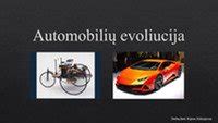 Automobilių dizaino evoliucija per dešimtmečius