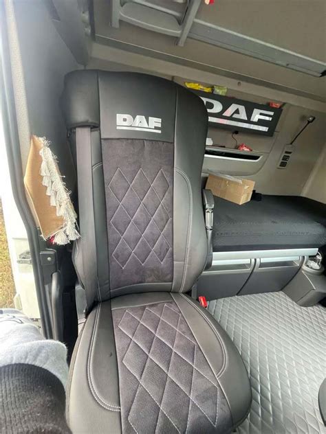 DAF sunkvežimio sėdynių restauracija
