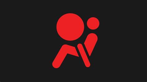 Simbolis, rodantis oro pagalvių sistemos gedimą