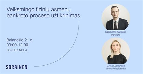 Fizinio asmens bankroto schema