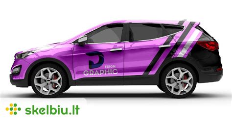 automobilių apklijavimas reklama