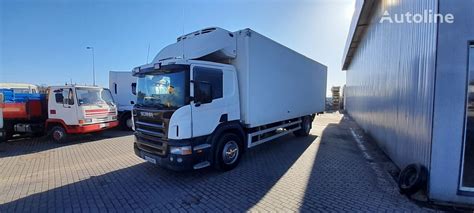 Scania šaldytuvas sunkvežimyje