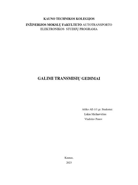 Turbokompresoriaus schema ir galimi gedimai