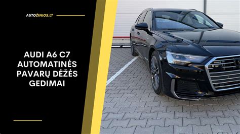 Audi A6 C4 pavarų dėžės diagnostika