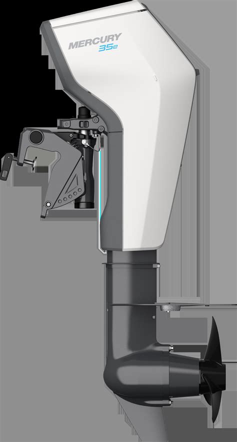 Logotipas Mercury Marine su šūkiu 