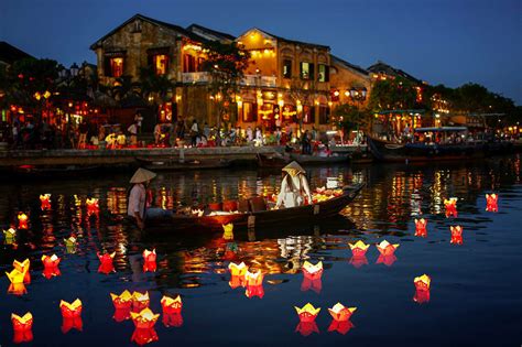 Vandens žibintai Hoi An mieste