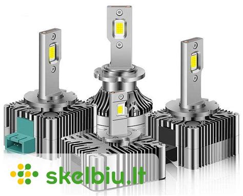 LED lemputės automobilių salonui