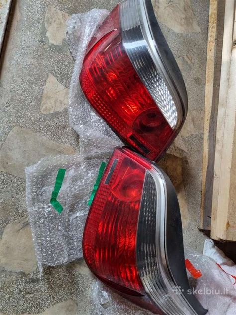 LED galiniai žibintai BMW E60