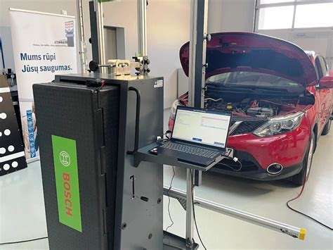 Bosch ADAS kalibravimo įranga