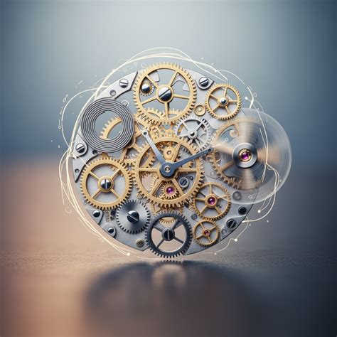 Laikrodžio mechanizmo schema