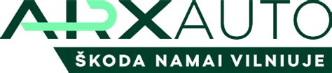 Logotipai autoservisų AUTOFORTAS ir ARX AUTO
