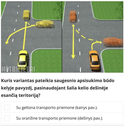 Pavyzdys sudėtingo KET testo klausimo